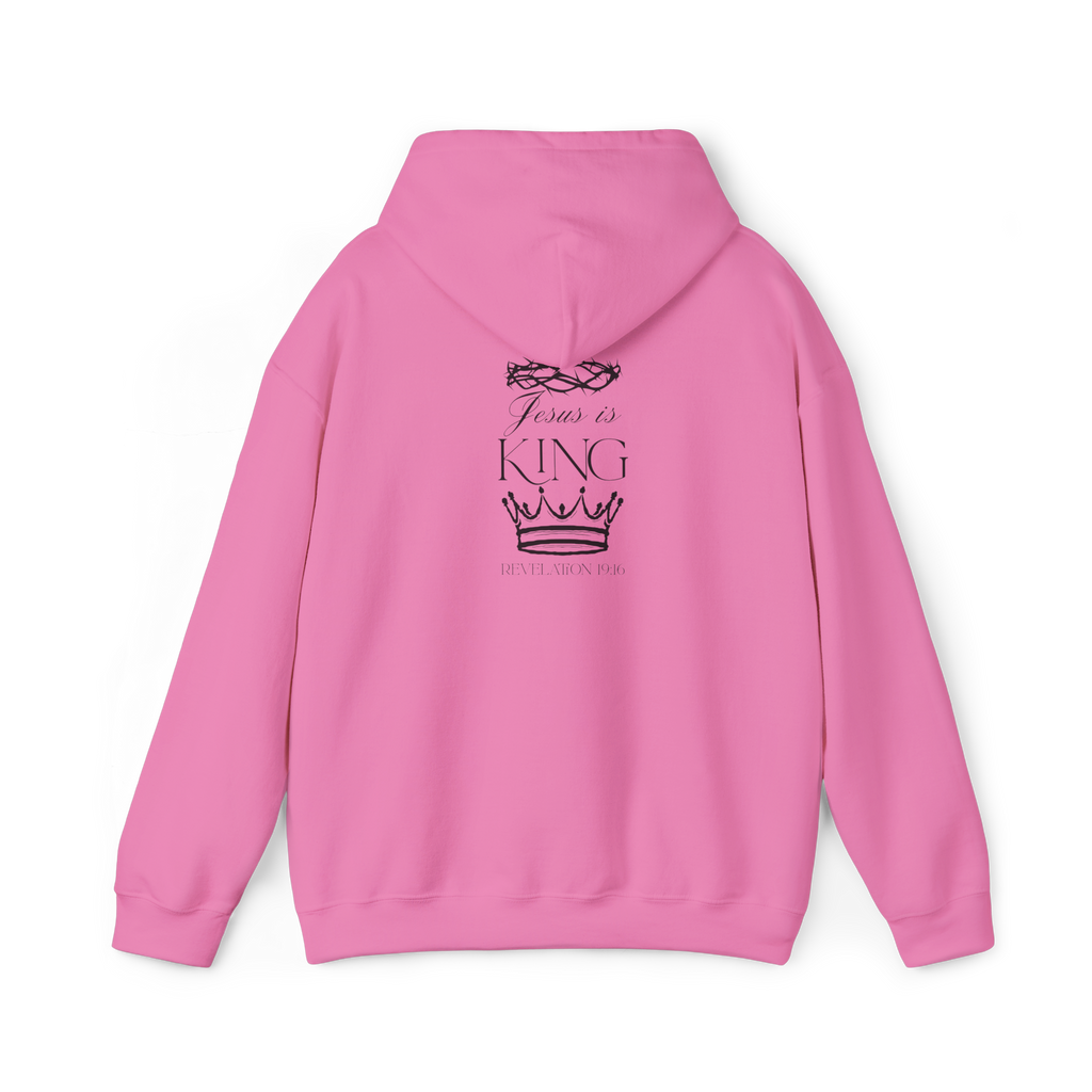 Jesus is King Hooded Sweatshirt