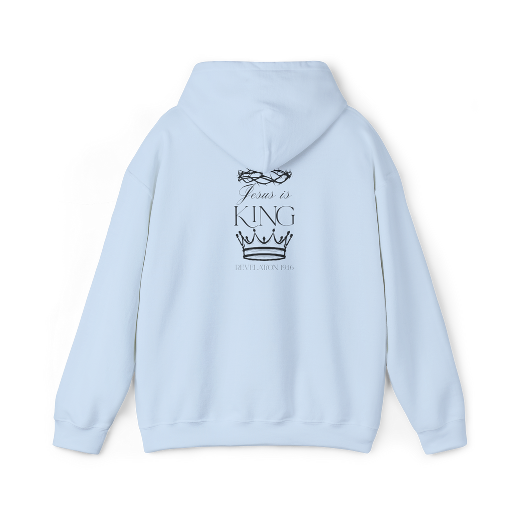 Jesus is King Hooded Sweatshirt
