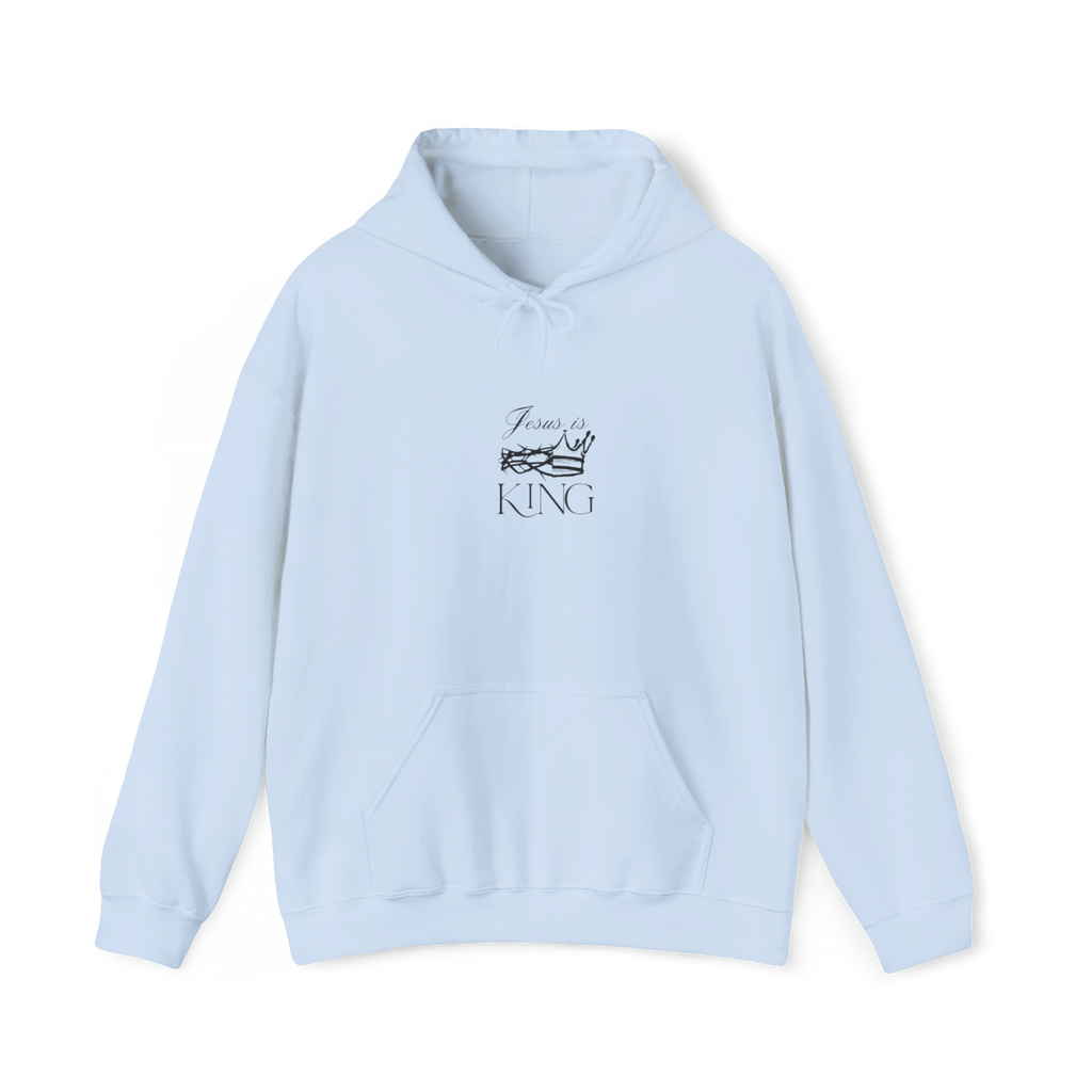 Jesus is King Hooded Sweatshirt