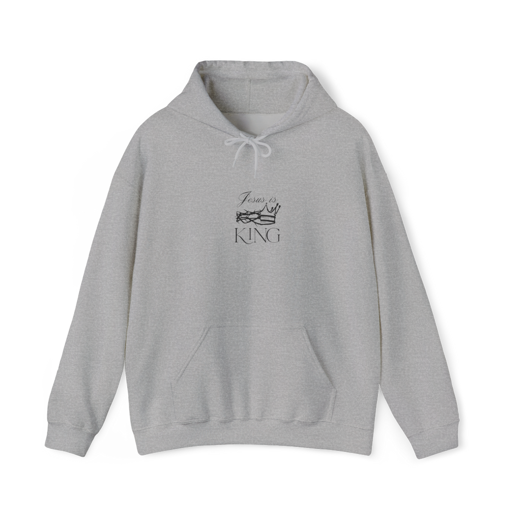 Jesus is King Hooded Sweatshirt
