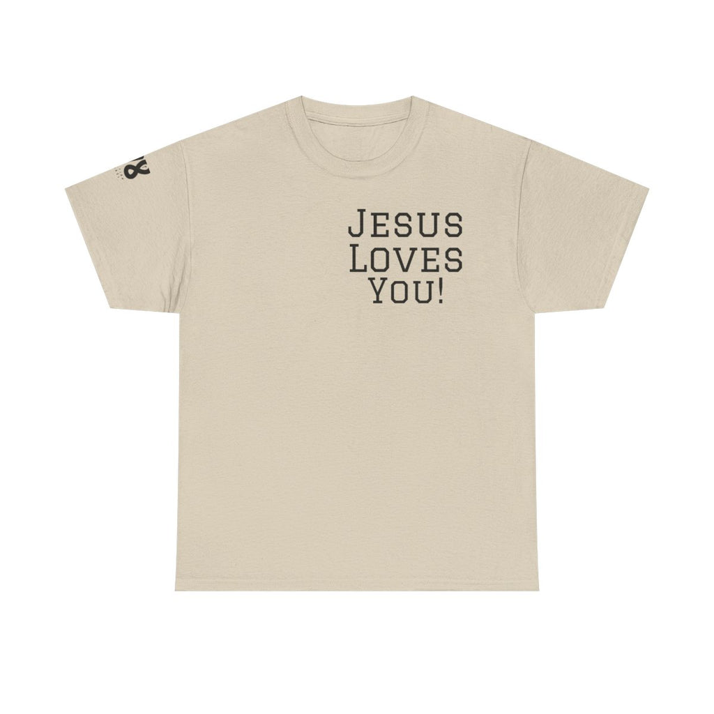 Jesus Loves You Short Sleeve T-shirt